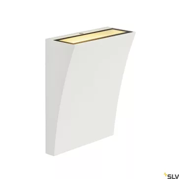 DELWA WIDE fehér IP44 10W 3000K alumínium fali LED lámpa