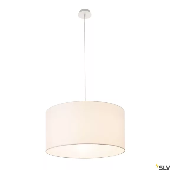 FENDA fehér 70cm átmérőjű textil lámpabúra
