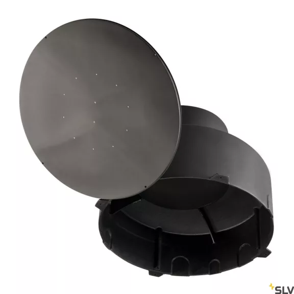 POT plexi talajba süllyesztett lámpa ház