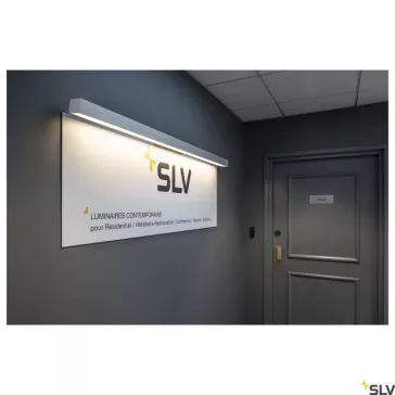   Q-LINE LED fehér 45w 3000K 110° alumínium tükörmegvilágító fali lámpa
