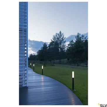   APONI 90 antracit IP65 8W 3000K alumínium dimmelhető kültéri LED allólámpa