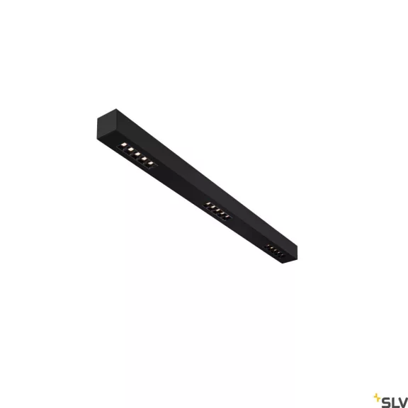 Q-LINE CL LED fekete 3000K 46W 1m alumínium alacsony káprázású dimmelhető mennyezeti lámpa