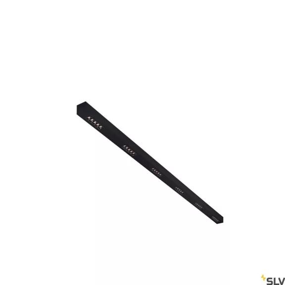 Q-LINE CL LED fekete 3000K 93W 2m alumínium alacsony káprázású dimmelhető mennyezeti lámpa