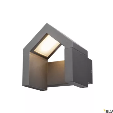   RASCALI WALL LED antracit IP54 8W 3000K alumínium kültéri fali lámpa