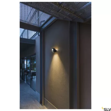   RASCALI WALL LED antracit IP54 8W 3000K alumínium kültéri fali lámpa