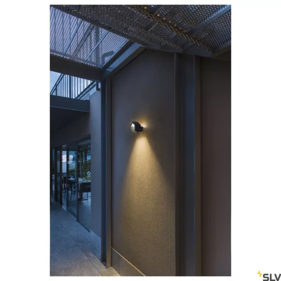 RASCALI WALL LED antracit IP54 8W 3000K alumínium kültéri fali lámpa