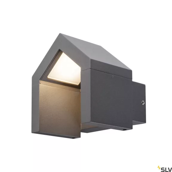 RASCALI WALL LED antracit IP54 8W 3000K alumínium kültéri fali lámpa