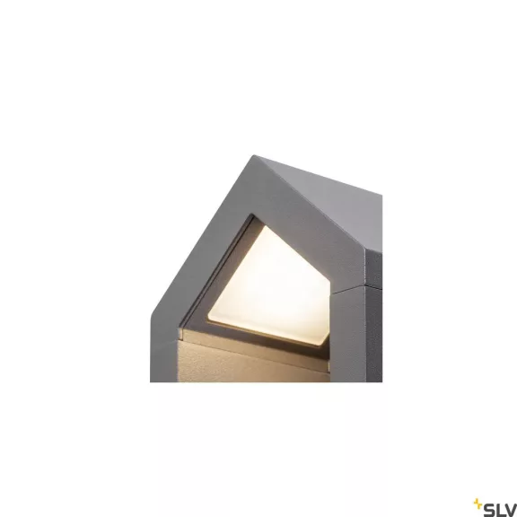 RASCALI WALL LED antracit IP54 8W 3000K alumínium kültéri fali lámpa