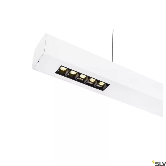Q-LINE PD LED fehér 4000K 93W 2m alumínium alacsony káprázású dimmelhető mennyezeti függesztett lámpa