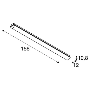   IMPERVA 150 CW szürke IP66 55W 4000K por és páramentes LED lámpa