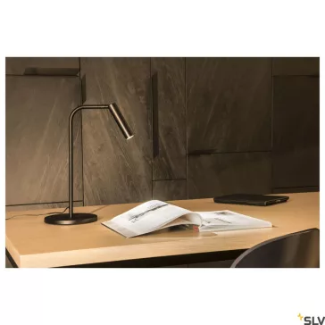 KARPO TL fekete 7w 3000K 40° dimmelhető asztali LED lámpa