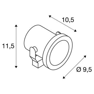   NAUTILUS SPIKE rozsdamentes acél IP55 9W 3000K kültéri leszúrható kerti LED lámpa
