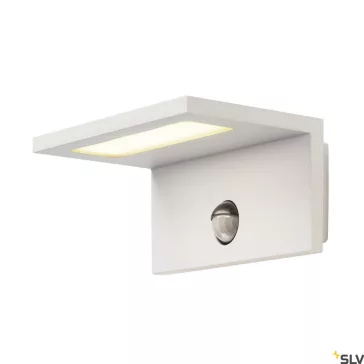   ANGOLUX SENSOR WL IP44 fehér IP44 10W 3000K mozgásérzékelős kültéri fali LED lámpa