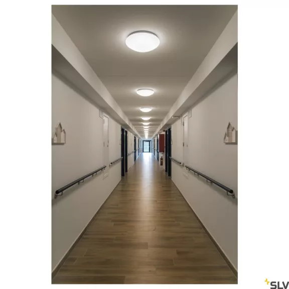 LIPSY 40 DOME fehér IP44 18W 3000/4000K kültéri fali és mennyezeti LED lámpa