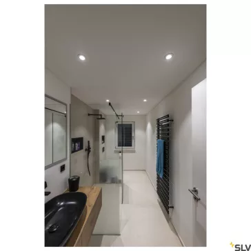  PATTA-I LED fehér 8cm IP65 7,3W 1800-3000K dim to warm kerek kültéri süllyesztett kerek spot lámpa