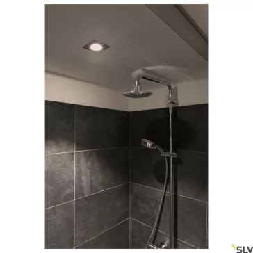   PATTA-I LED fehér 8cm IP65 7,3W 1800-3000K dim to warm szögletes kültéri süllyesztett spot lámpa