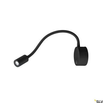   DIO FLEX PLATE LED fekete 2w 4000K 45° alumínium fali LED olvasó lámpa