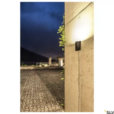  VILUA 20 WL antracit IP54 16W 3000K alumínium kültéri fali LED lámpa
