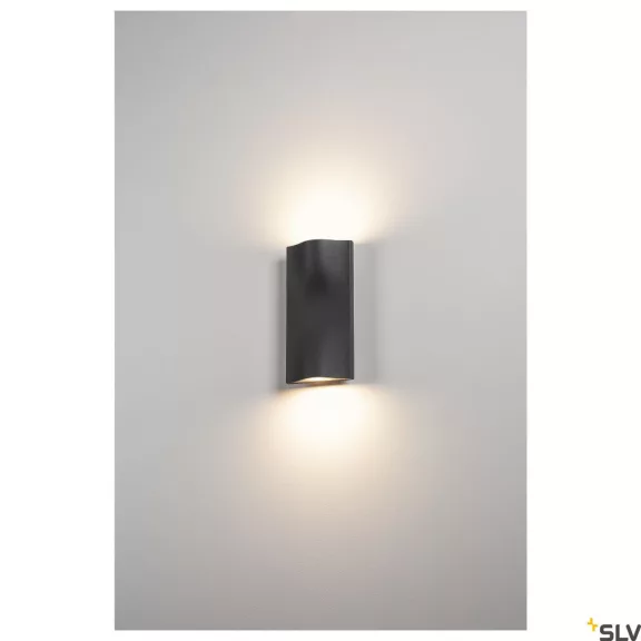 VILUA UP-DOWN WL antracit IP54 16W 3000K alumínium kültéri fali LED lámpa
