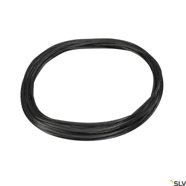 TENSEO CABLE fekete 4mm² x 10m réz lámpa sodrony