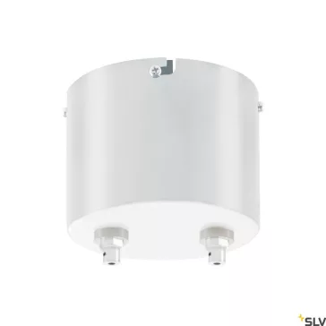   TENSEO 50VA fehér 230V-12V AC acél dimmelhető tápegység sodronyos lámpatesthez