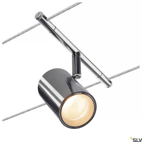 TENSEO NOBLO LED ezüst 8.5W 2700K 36° alumínium sodronyos lámpatest