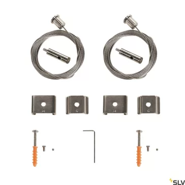   EUTRAC WIRE KIT rozsdamentes acél 2db 5m-es függesztő sodronyos függesztő szett