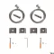 EUTRAC WIRE KIT rozsdamentes acél 2db 5m-es függesztő sodronyos függesztő szett