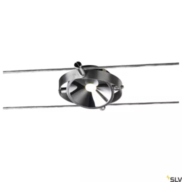   TENSEO DURNO LED ezüst 6W 2700K 120° sodronyos LED spot lámpa
