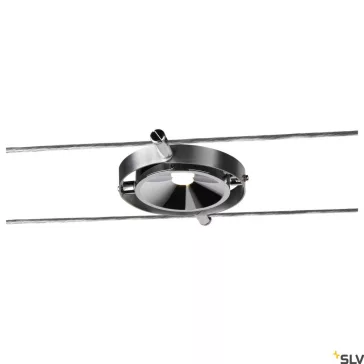   TENSEO DURNO LED ezüst 6W 2700K 120° sodronyos LED spot lámpa