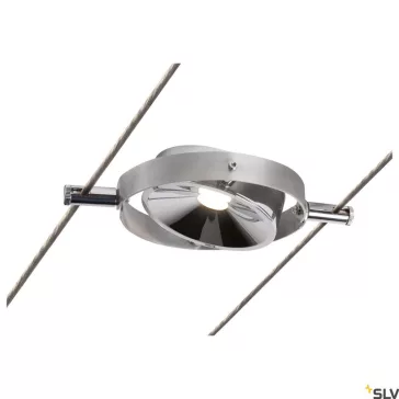   TENSEO DURNO LED ezüst 6W 2700K 120° sodronyos LED spot lámpa