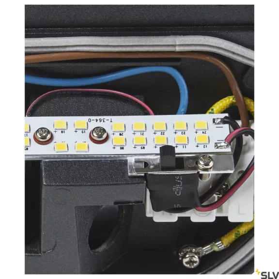 DOWNUNDER OUT antracit IP65 5W 3000/4000K kerek vízálló útvonalmegvilágító LED lámpa