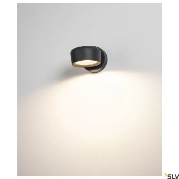 ESKINA SENSOR antracit IP54 14.5W 3000/4000K dimmelhető mozgásérzékelős fali LED lámpa