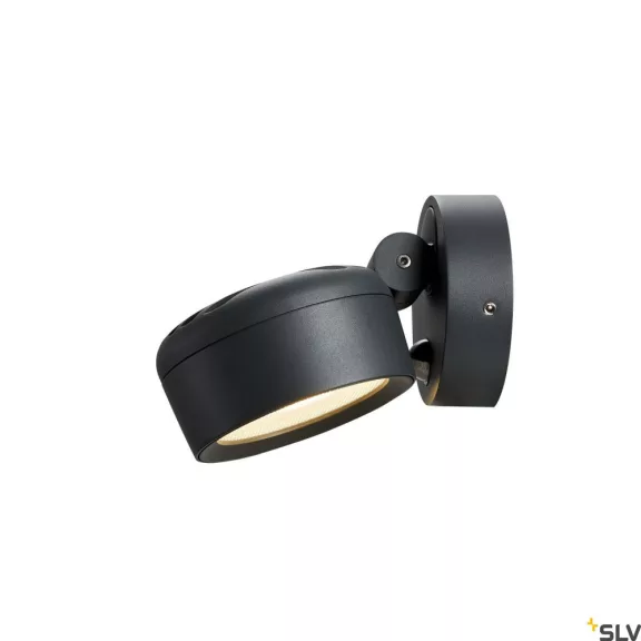 ESKINA SENSOR antracit IP54 14.5W 3000/4000K dimmelhető mozgásérzékelős fali LED lámpa