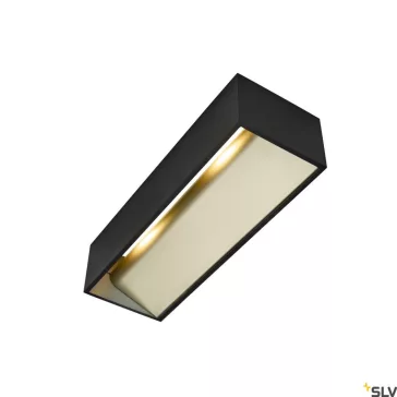 LOGS IN L fekete 19w 2000-3000K dimmelhető fali LED lámpa