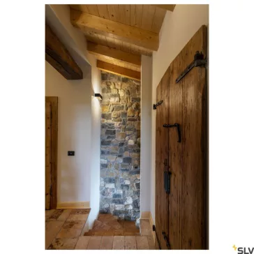 LOGS IN L fekete 19w 2000-3000K dimmelhető fali LED lámpa