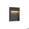 FLATT antracit IP65 14W 3000/4000K kültéri fali LED lámpa