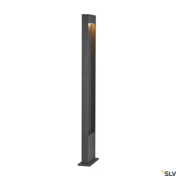 FLATT POLE 100 antracit IP65 9.7W 3000/4000K kültéri LED allólámpa