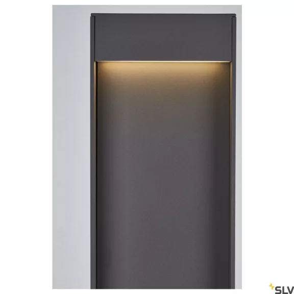 FLATT POLE 100 antracit IP65 9.7W 3000/4000K kültéri LED allólámpa