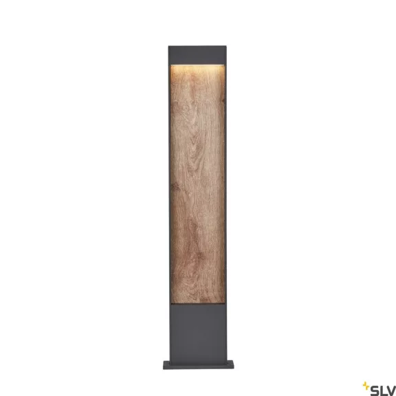 FLATT POLE 100 barna-antracit IP65 9.7W 3000/4000K kültéri LED allólámpa