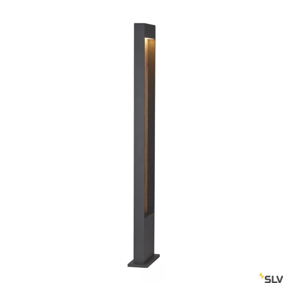FLATT POLE 100 barna-antracit IP65 9.7W 3000/4000K kültéri LED allólámpa