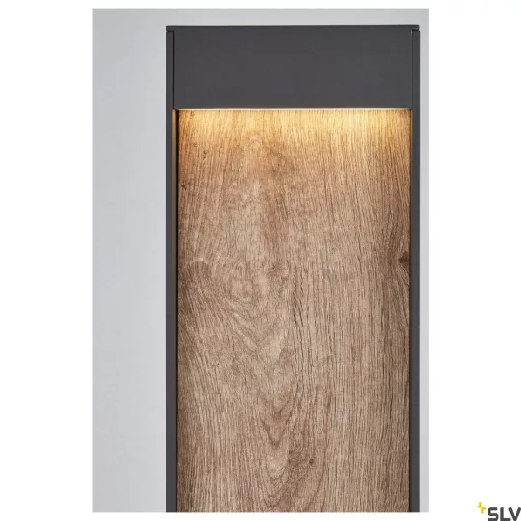 FLATT POLE 100 barna-antracit IP65 9.7W 3000/4000K kültéri LED allólámpa