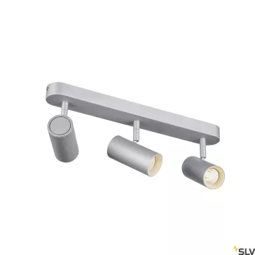   NOBLO 3 ezüst 40cm 2700K 24W 36° felületre szerelhető dimmelhető LED spot lámpa