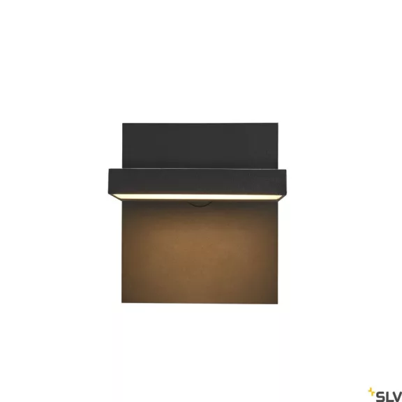 ABRIDOR antracit IP55 14W 3000/4000K kültéri fali LED lámpa