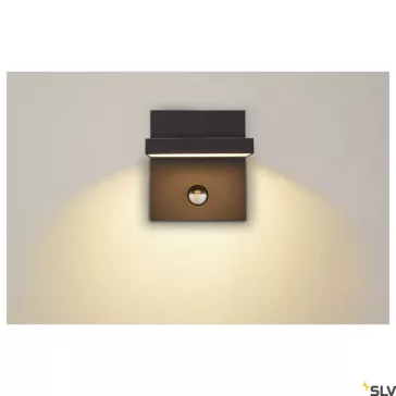   ABRIDOR SENSOR antracit IP54 14W 3000/4000K kültéri fali LED lámpa