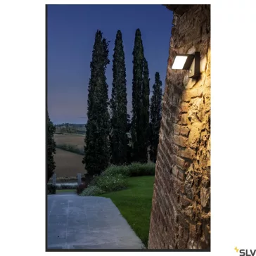   ABRIDOR SENSOR antracit IP54 14W 3000/4000K kültéri fali LED lámpa