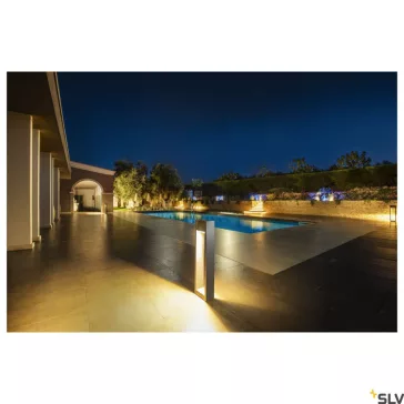 QUAD POLE LED antracit IP65 18W 3000K kültéri allólámpa