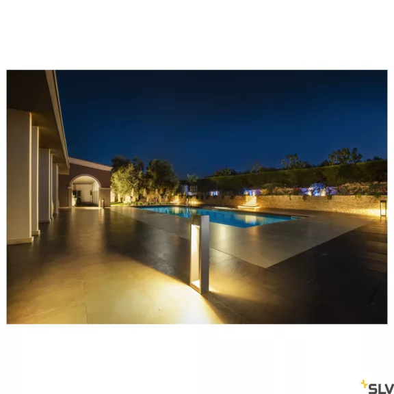 QUAD POLE LED antracit IP65 18W 3000K kültéri allólámpa