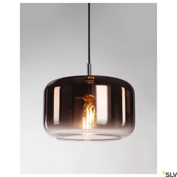 PANTILO 28 rosegold E27 függesztett lámpabúra