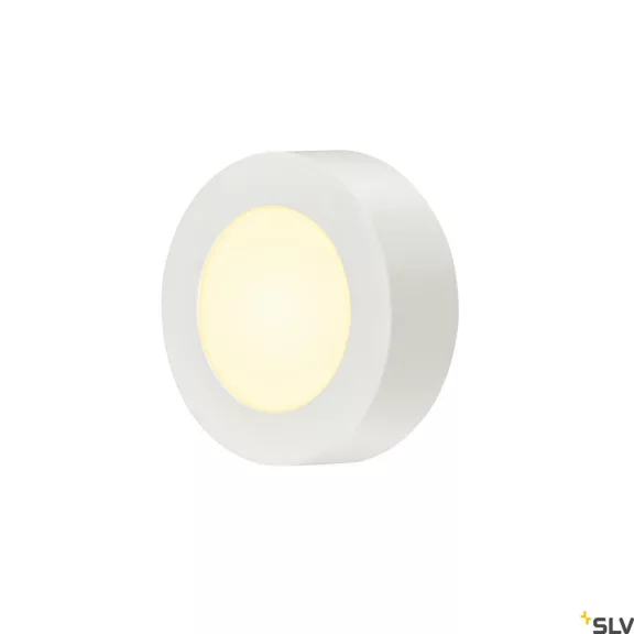 SENSER 12 LED fehér 8.2W 3000K 180° kerek dimmelhető mennyezeti lámpa